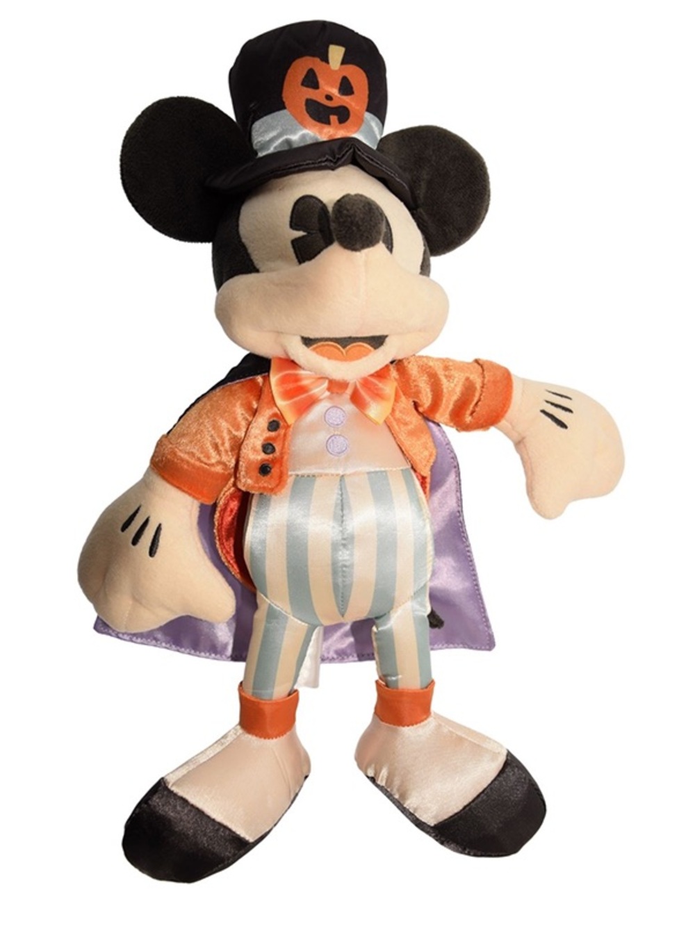 Disney Halloween Mickey Mouse Plush - Orange, Blue & Black